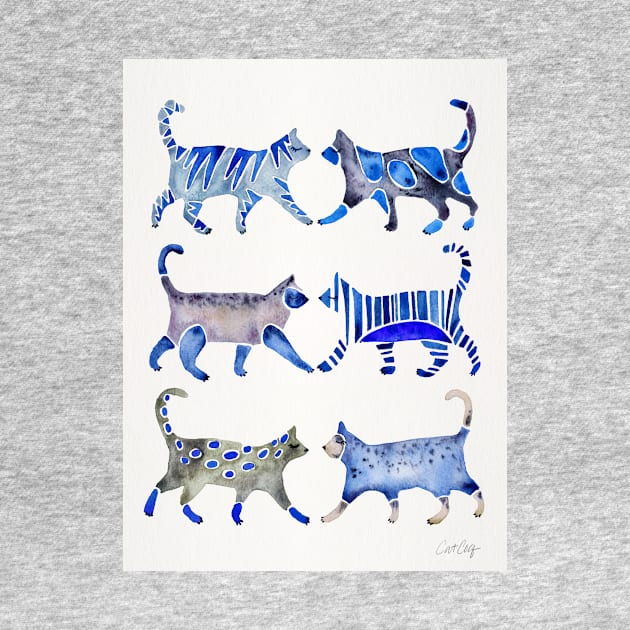 Blue Cat Collection by CatCoq